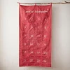 Adventskalender Taschen, Rot, 60 X 115 Cm