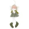 Anhänger Engel, Pulli/grün, 16 Cm