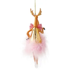 Anhänger Fancy, Edel, Elch/Tänzerin, 19 Cm
