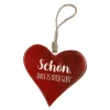 Anhänger Herz, Schön/rot, 14.5 Cm