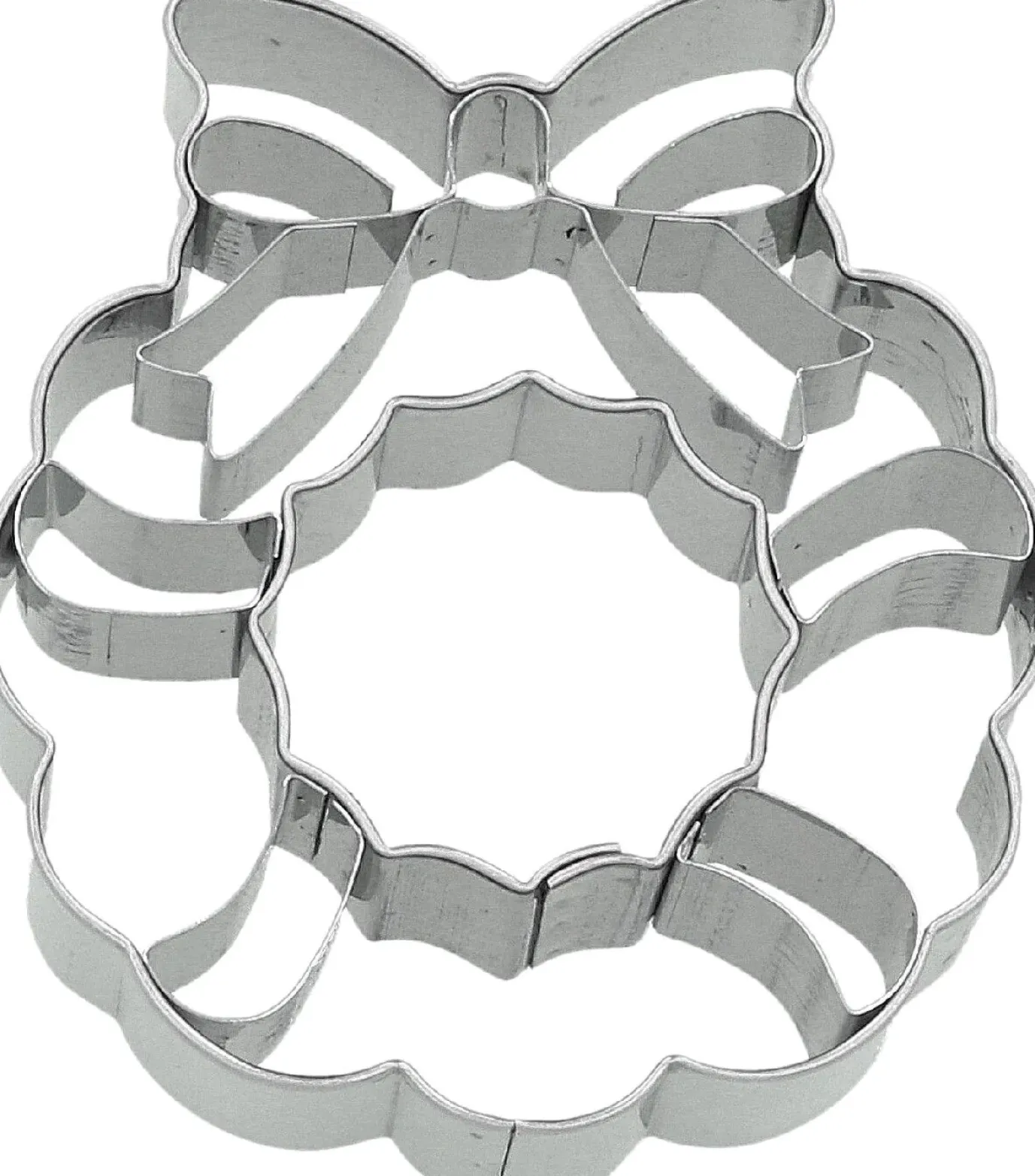 Ausstechform Weihnachtskranz, 7.5 Cm