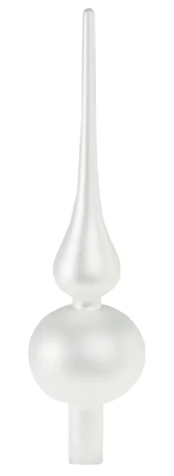 Baumspitze, Weiß Matt, 25 Cm