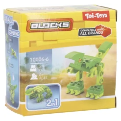 Bausteine-Set Dino 2in1, 2 Bein