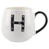 Becher Buchstabe/bauchig, H, 435 Ml