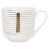Becher Buchstabe/Streifen, I, 450 Ml