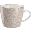 Becher China, Rosa, Tulpen, 300 Ml