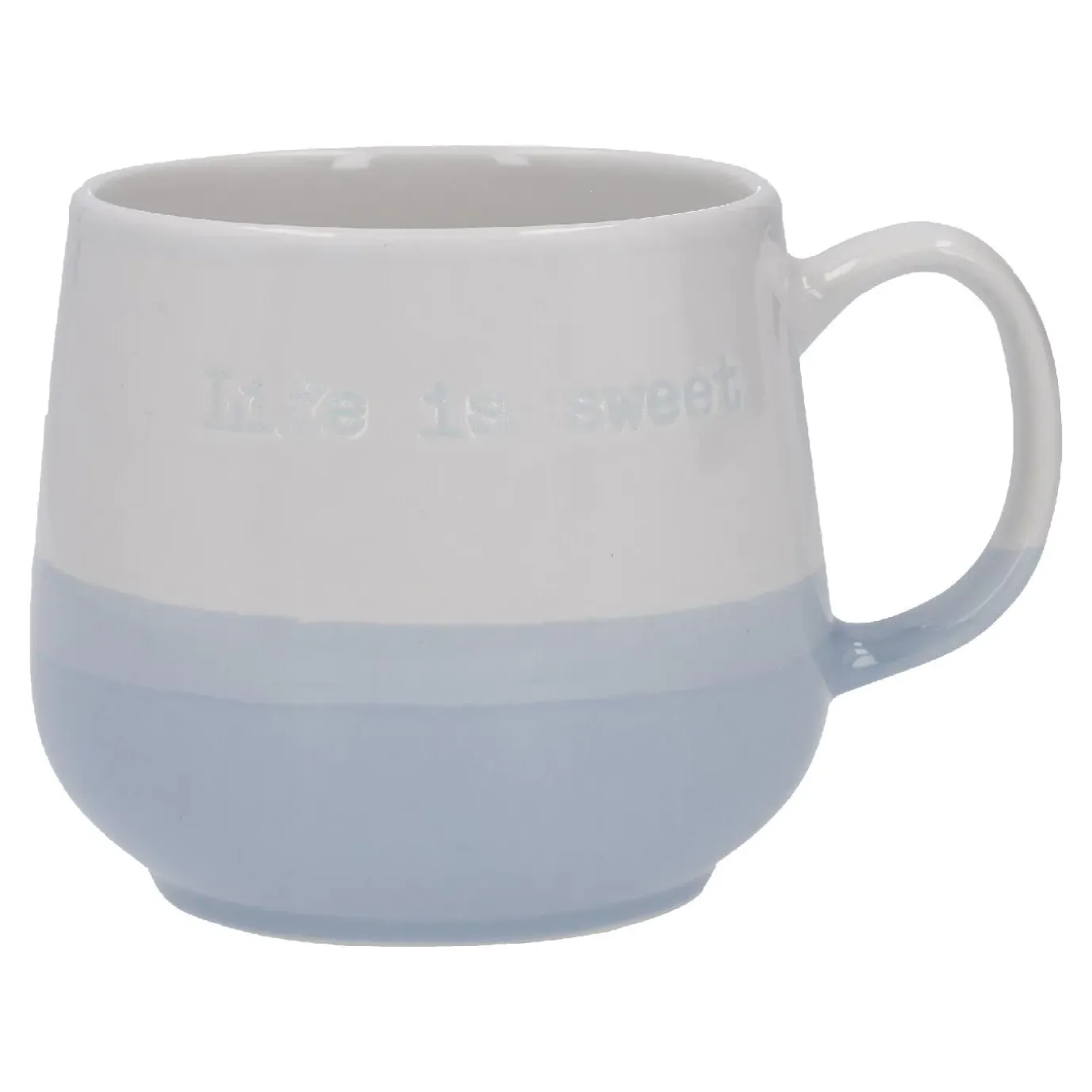Becher Emotion, Life Is Sweet/blau, 500 Ml
