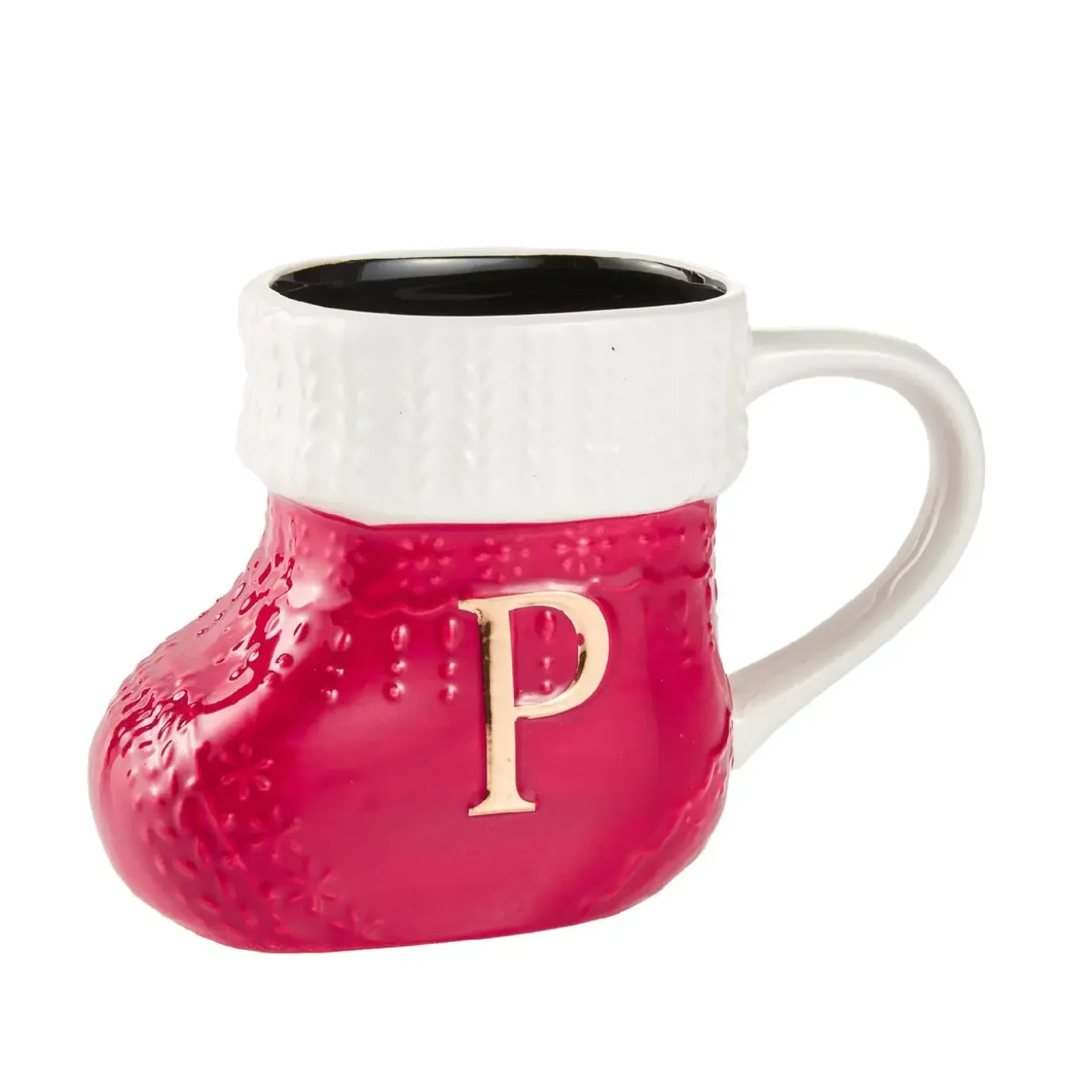 Becher Stiefel Mit Buchstabe, P/rot, 400 Ml