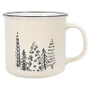 Becher Xmas/Klassik, Tanne/creme, 400 Ml