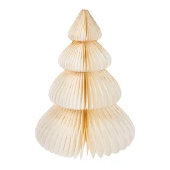 Deko-Baum Wabe, Creme/4 Stufen, 30 Cm