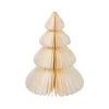 Deko-Baum Wabe, Creme/4 Stufen, 20 Cm