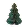 Deko-Baum Wabe, Dunkelgrün/4 Stufen, 20 Cm