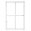 Deko-Fenster, Weiß, 40 X 60 Cm