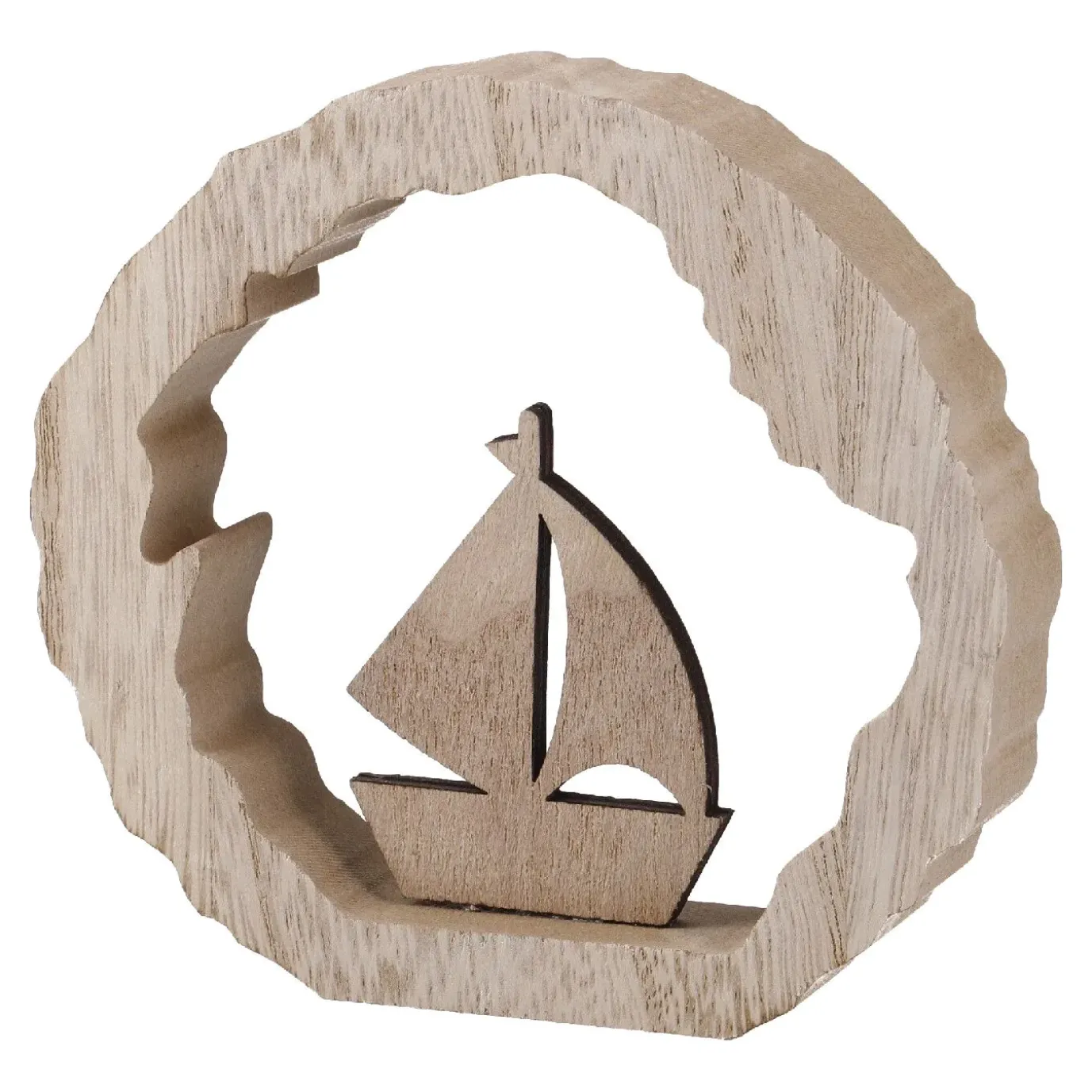 Deko-Objekt Maritim, Boot, 12 Cm