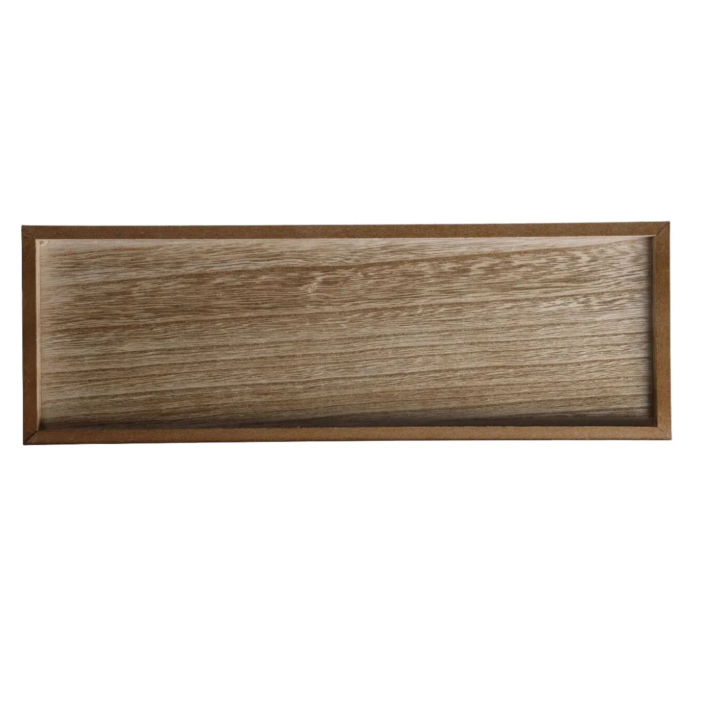 Dekoschale Holz, Natur, 38 X 13 X 3 Cm
