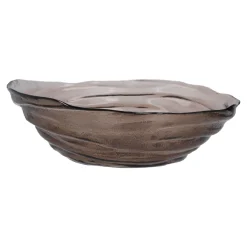 Deko-Schale Tornado, Taupe, 32 Cm