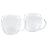 2er Set Doppelwand-Espressoglas, 80 Ml