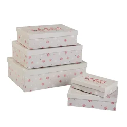 5er Set Geschenkkarton Wichtel