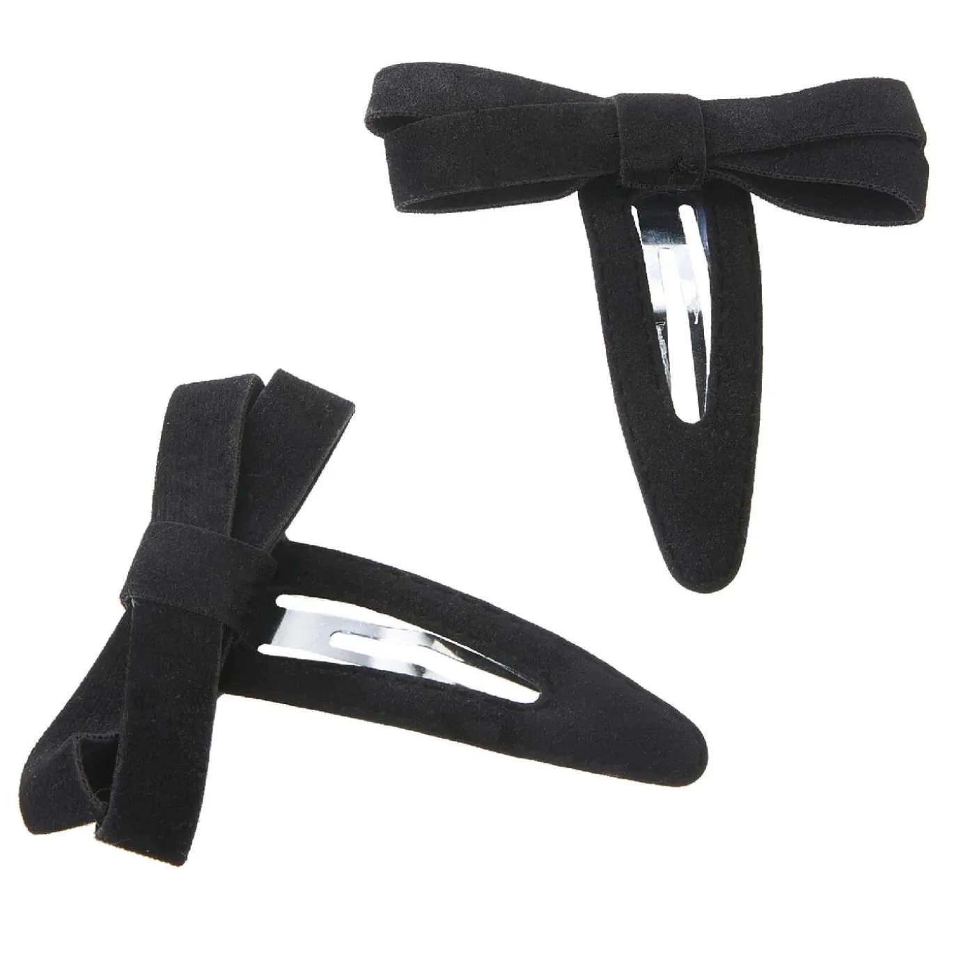 2er Set Haarspange Weihnachten, Schwarz