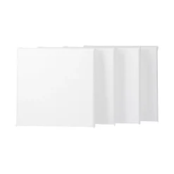 4er Set Leinwand, 15 X 15 Cm