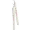 2er Set Stabkerze Geburtstag, Happy Birthday/pink