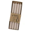 4er Set Stabkerze Rustik, Sand, 25 Cm