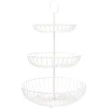 Etagere 3 Körbe, Weiß, 47 Cm