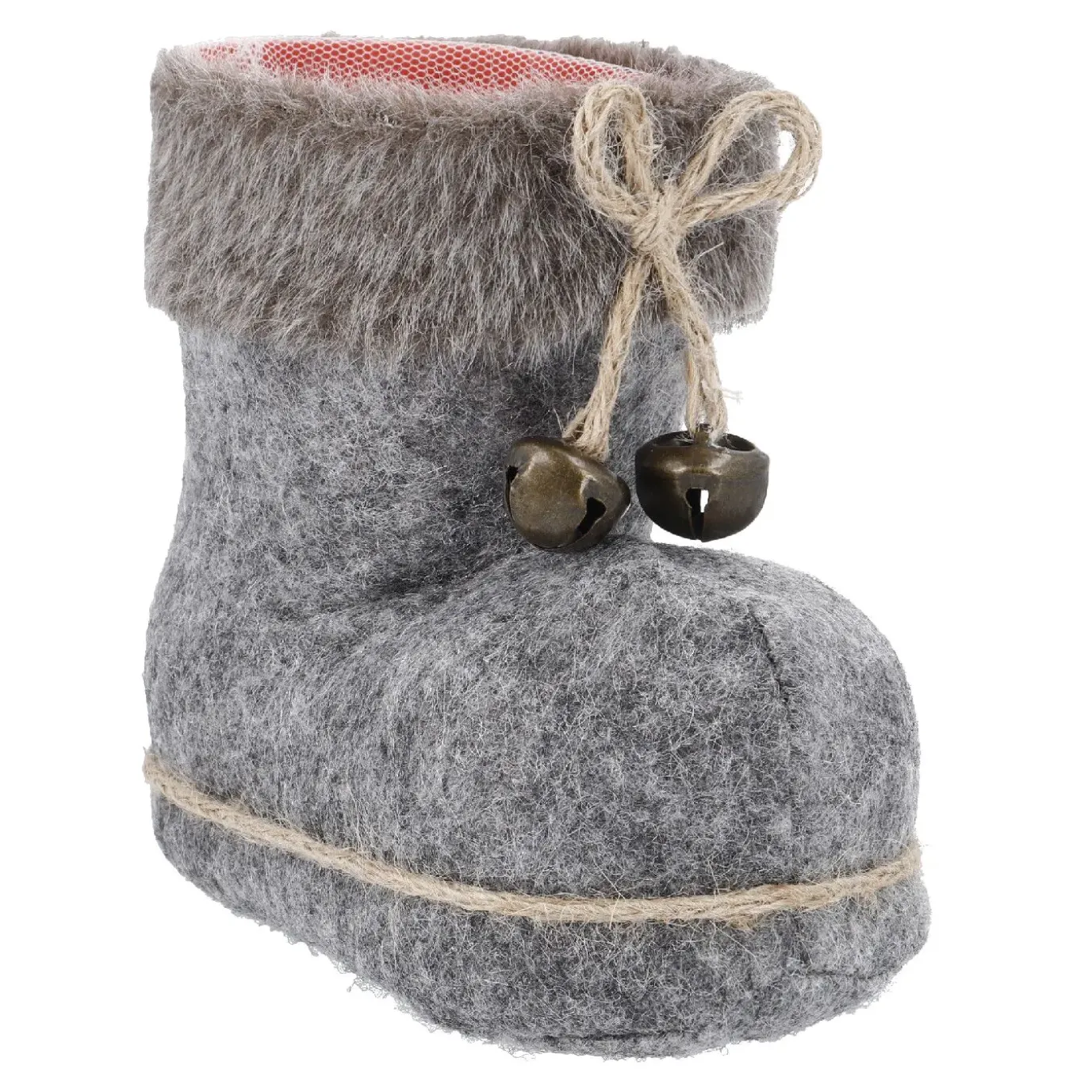 Fellstiefel, Grau, 14 Cm