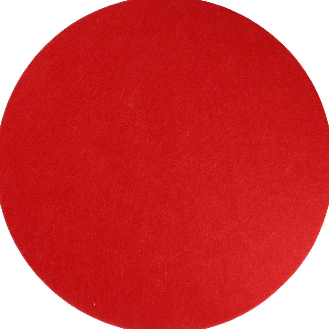 Filz-Platzset, Rot, 38 Cm