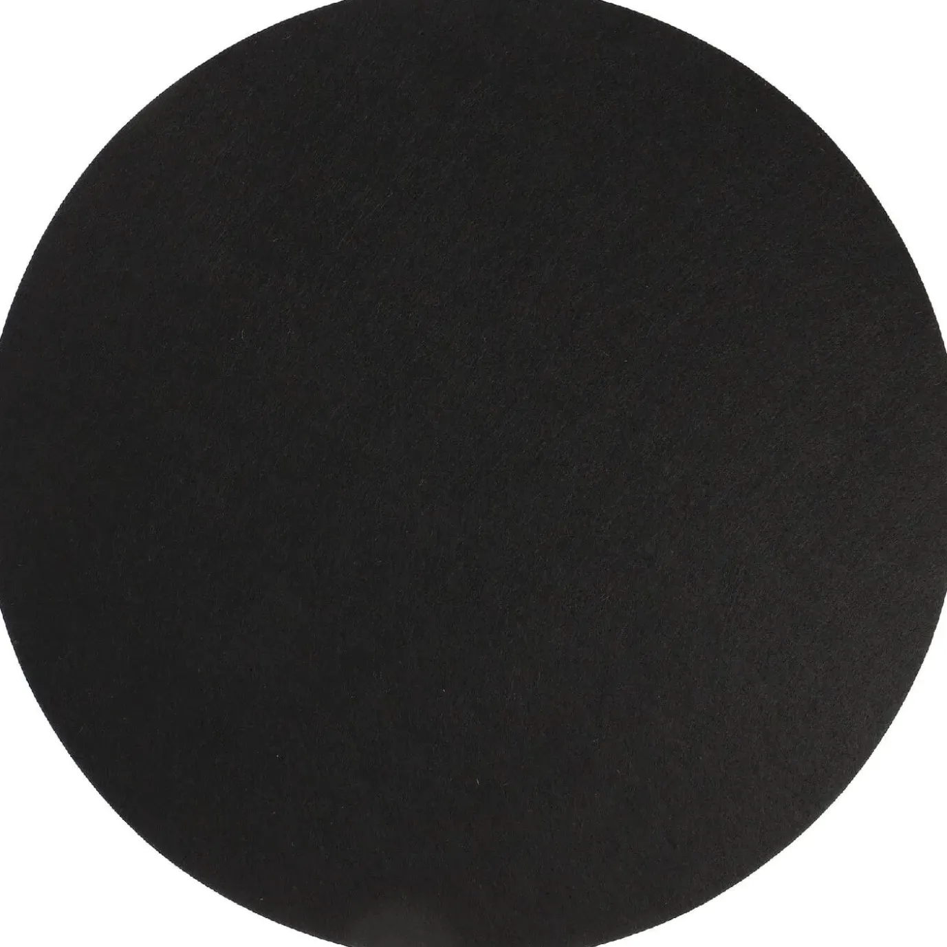 Filz-Platzset, Schwarz, 38 Cm