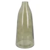 Flaschenvase Farbe, Dunkelgrün, 12 X 27 Cm