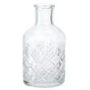Flaschen-Vase Rauten, Bauchig
