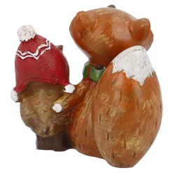 Fuchs Mit Eule, Eule Rechts, 6 Cm