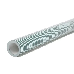Geschenkpapier Streifen, Dunkelgrün/weiß, 10 M