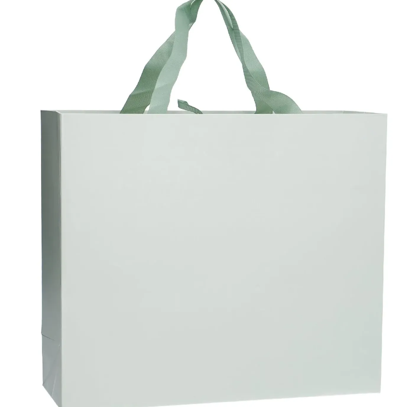Geschenktüte Uni/matt, Mintgrün, 36 X 31 Cm