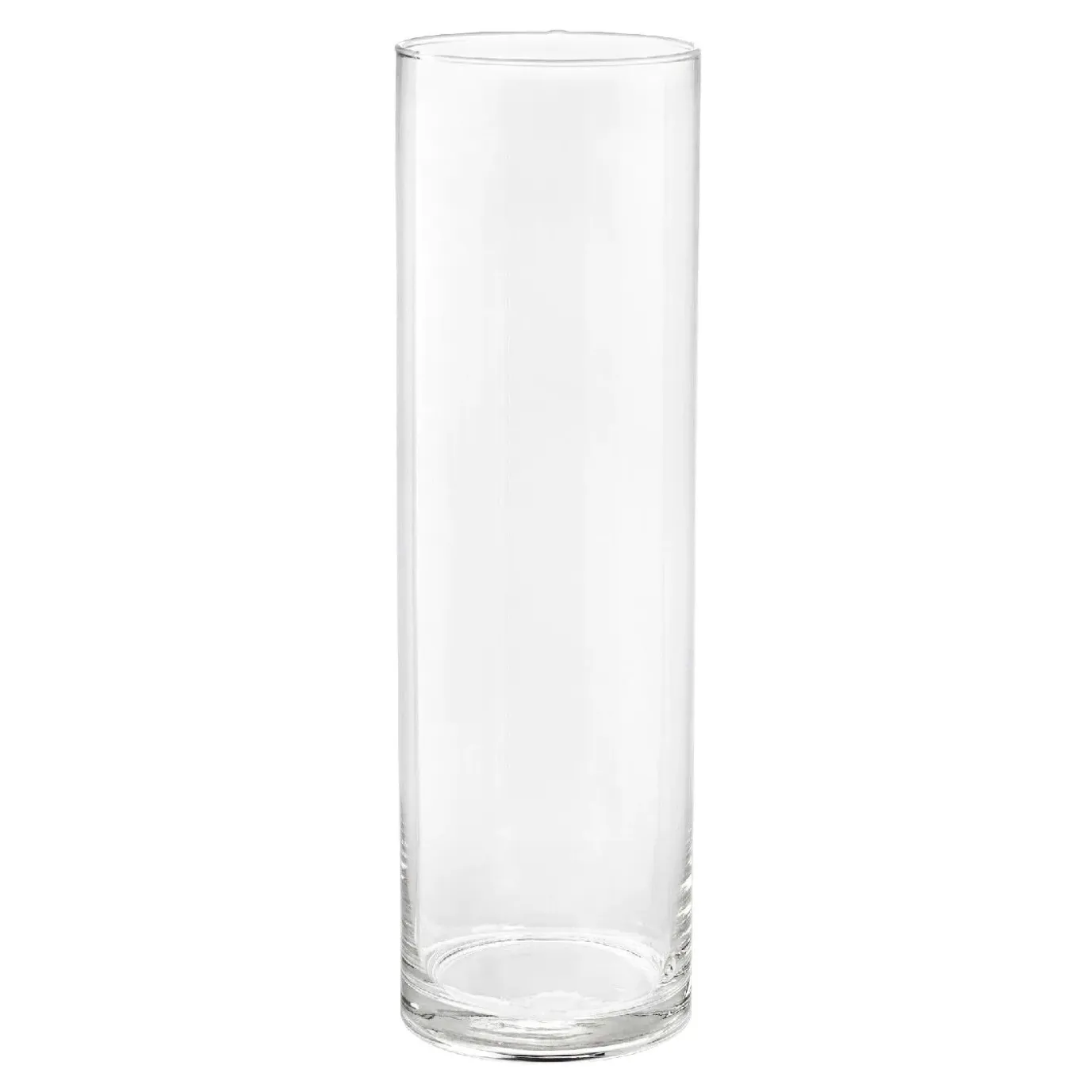 Glas-Vase Zylinder, 12 X 40 Cm
