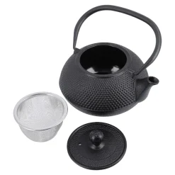Gusseisen Teekanne, Schwarz