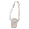 Handytasche Riemen, Beige, 18 Cm