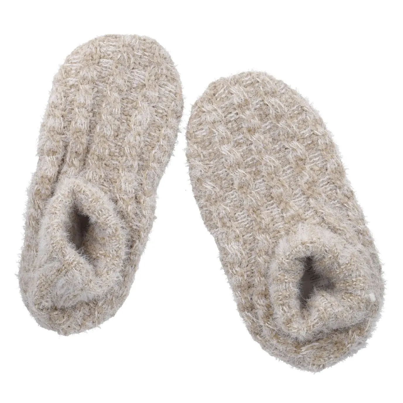 Hausschuhe Antirutsch, Beige, Größe 35-38