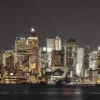 Jumboposter New York Skyline At Night, Nr. 19