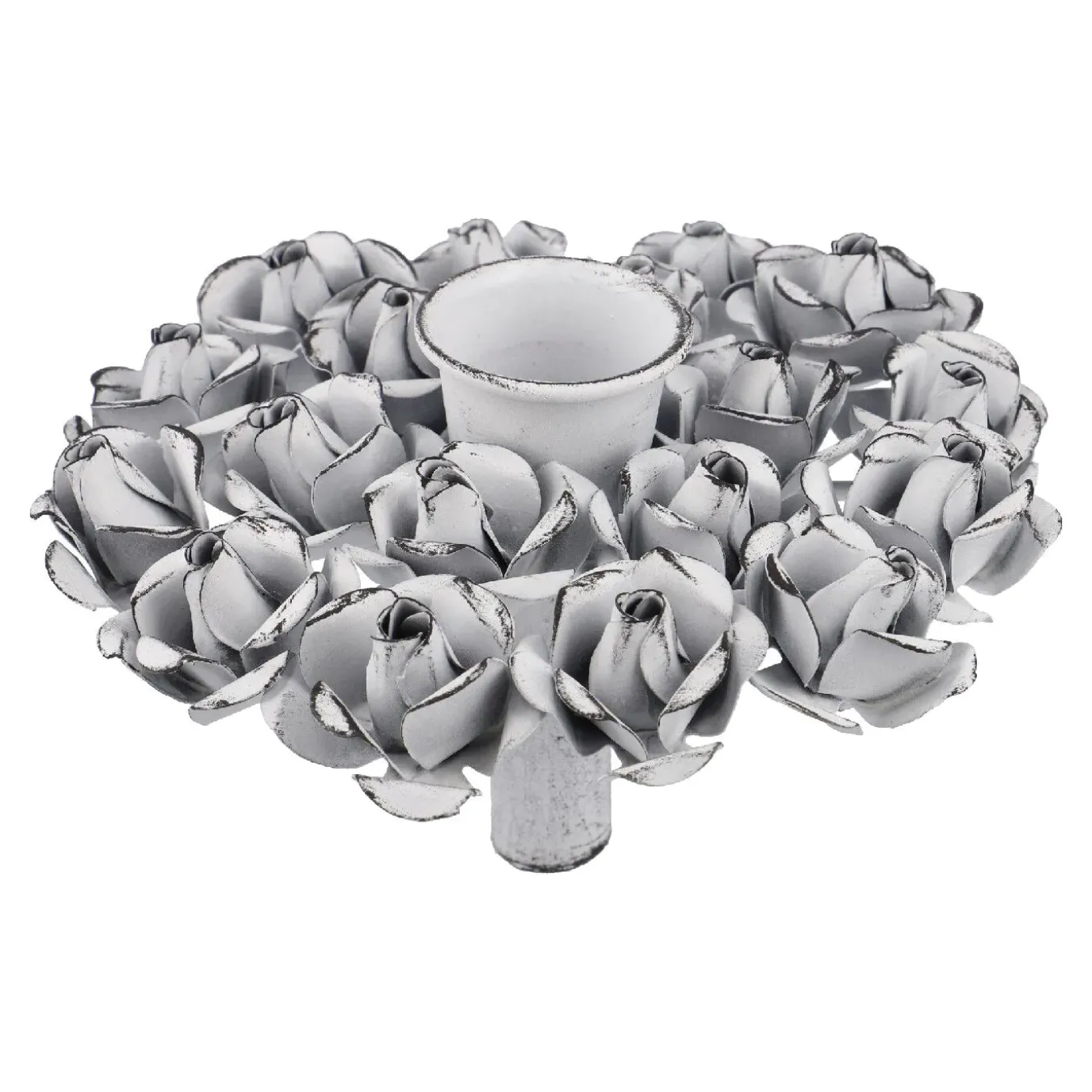 Kerzenstecker Stabkerze Blüte, Rosen
