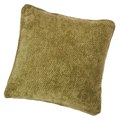 Kissen Chenille, Grün, 45 X 45 Cm