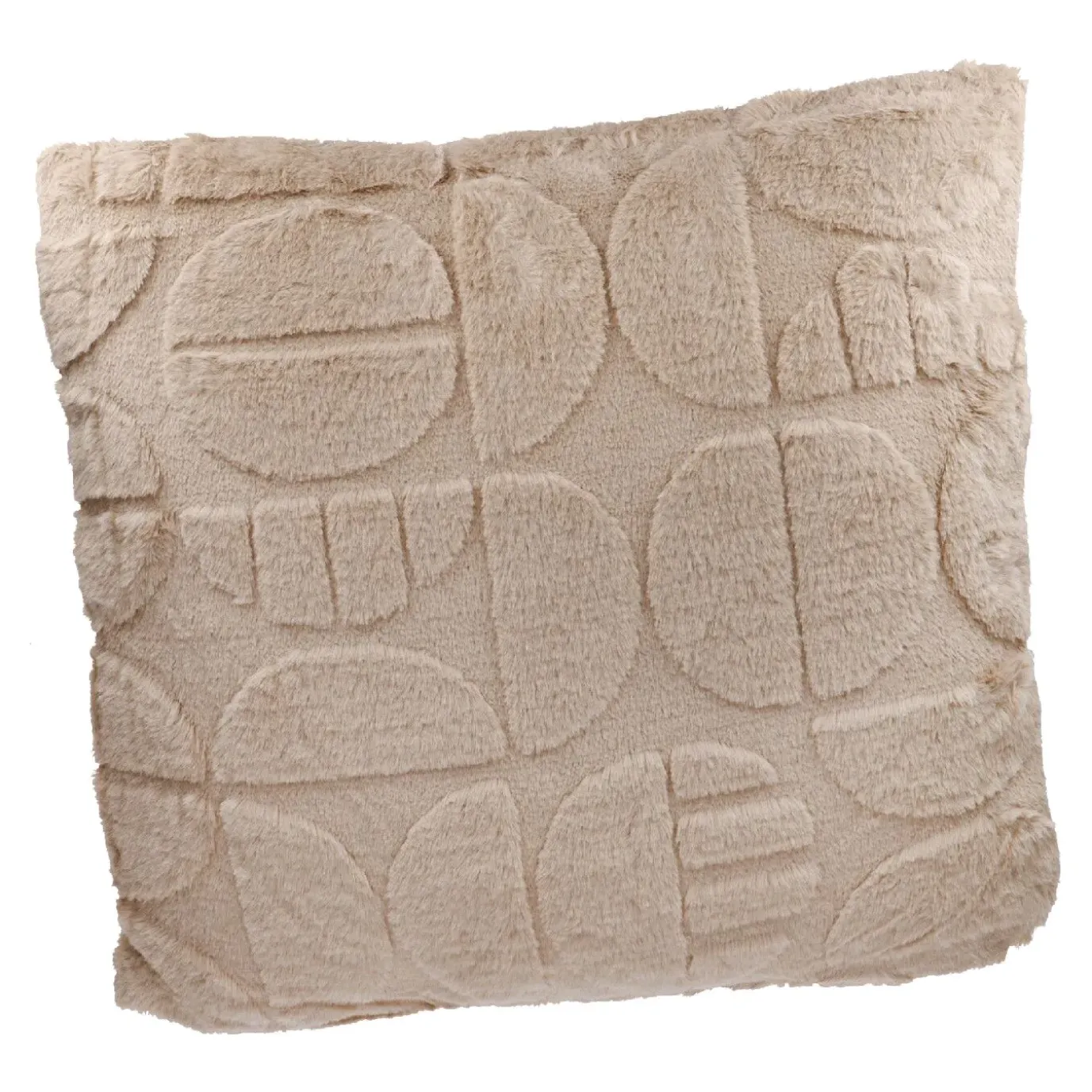 Kissen Design, Taupe, 45 X 45 Cm