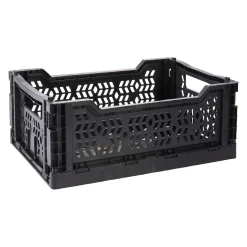 Klappbox, 34 X 24 X 13 Cm, Schwarz