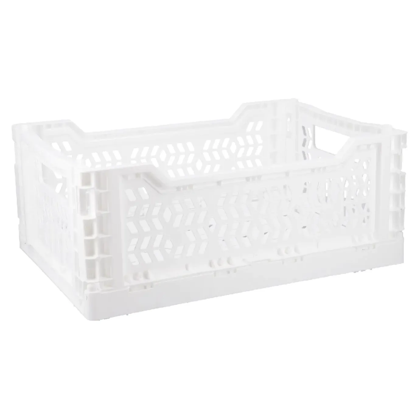 Klappbox, 34 X 24 X 13 Cm, Weiß