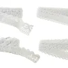 Klebeband Spitze, Weiß, 4x 1 Meter