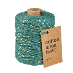 Kordel Lurex, Petrol, 50 M