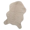 Kunstfell Flausch, Creme, 45 X 30 Cm