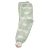 Kuschelsocken Anti-Rutsch, Herzen/grün