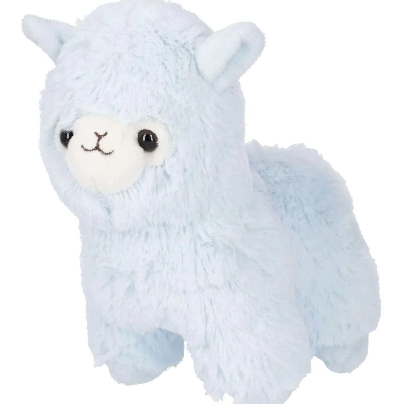 Kuscheltier Alpaka, Blau, 18 Cm